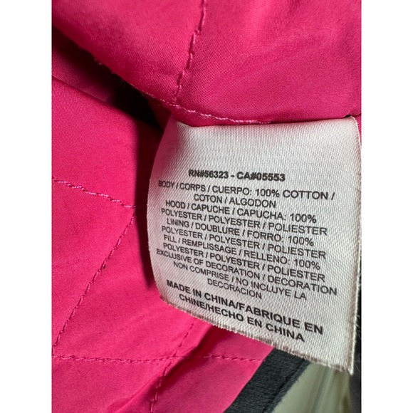 Nike Sportswear Full‎ Zip Flannel Jacket Purple Pink Plaid Hooded Women's Small - Picture 5 of 9